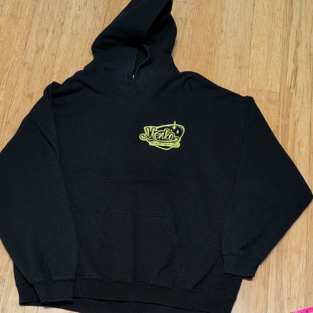 Menke Pinstriping Classic Car Black Hoodie  Size 2XL (Gildan)